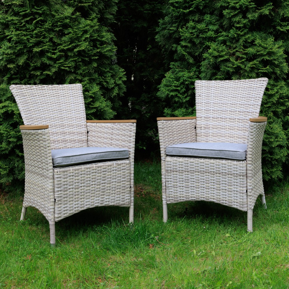 Комплект обеденных кресел Royal Family AMELIA, бежевые, 2 шт. 1